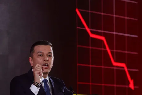 Sorin Grindeanu discută despre criza economică și managementul guvernamental.