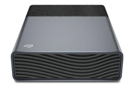 Dispozitiv de stocare externă cu design modern și funcționalitate avansată.