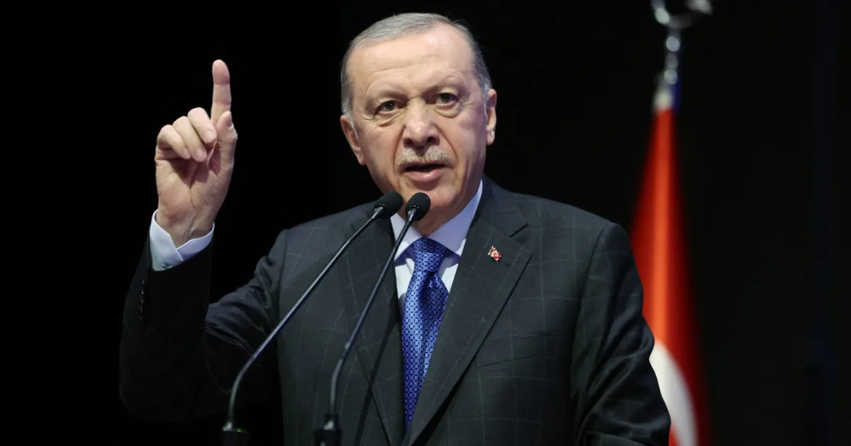 Recep Tayyip Erdogan vorbește despre intervenția Turciei în conflictul israeliano-palestinian.