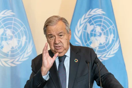Antonio Guterres subliniază importanța protejării infrastructurii civile în conflicte.
