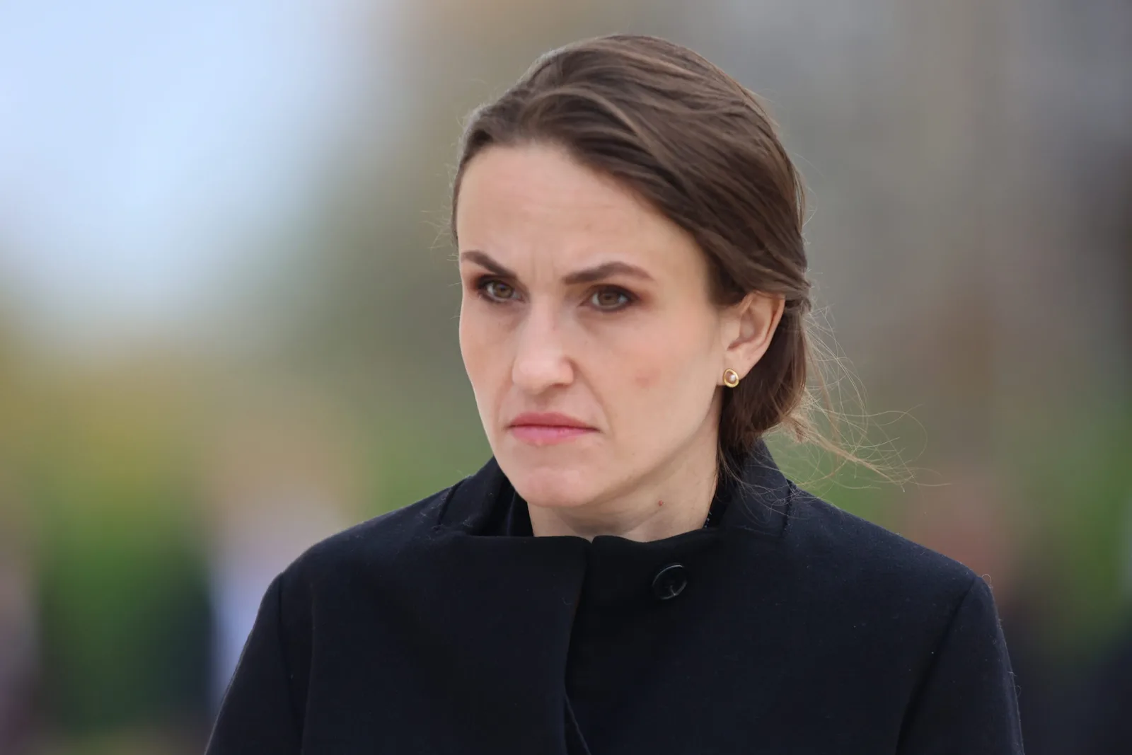 Ministra Oana Țoiu discutând despre situația din Iran.