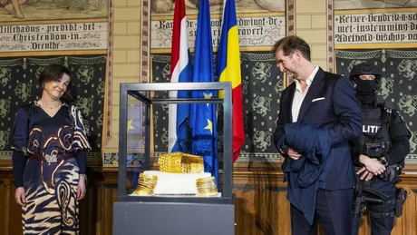 Coiful de la Coțofenești și brățările dacice expuse la Muzeul Drents