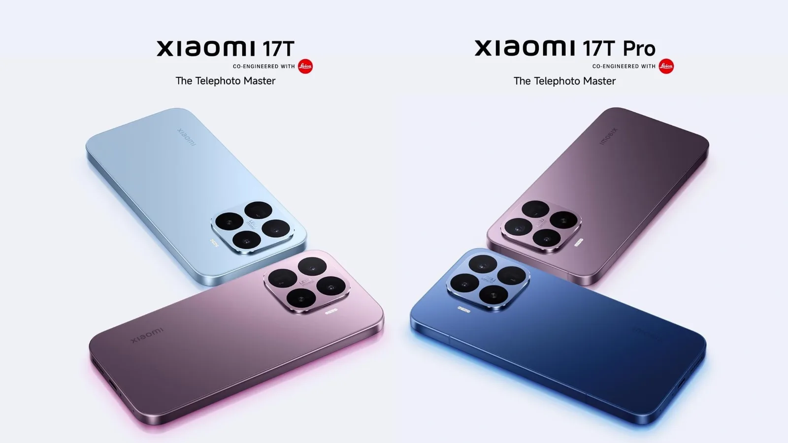 Xiaomi 17T și 17T Pro, smartphone-uri cu camere avansate și oferte atractive.