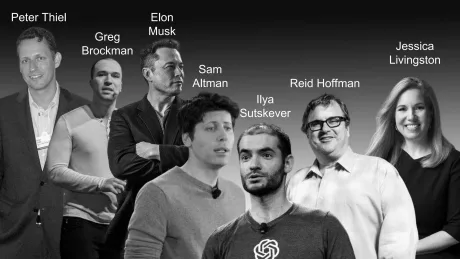 Fondatorii OpenAI discutând despre impactul inteligenței artificiale asupra societății.