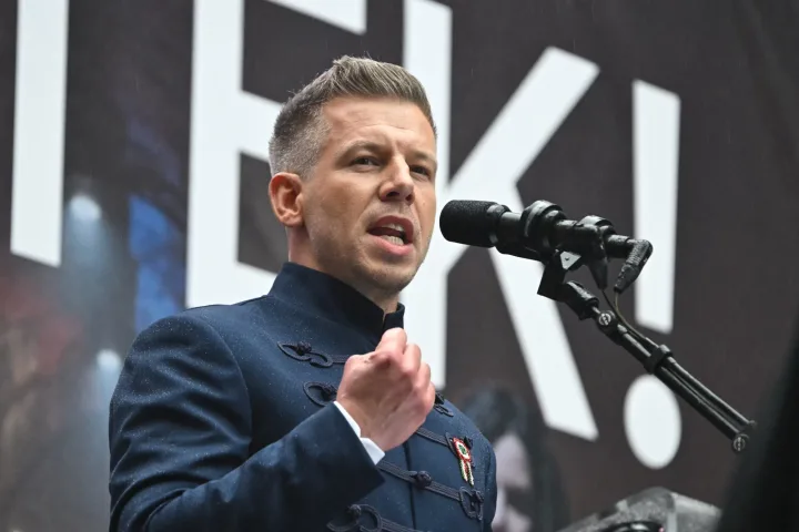 Peter Magyar vorbește despre aplicarea mandatelor CPI în Ungaria.