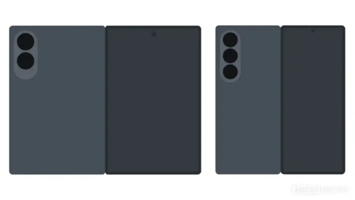 Designul noului Galaxy Z Fold8 și Wide Fold, cu un aspect elegant și modern.