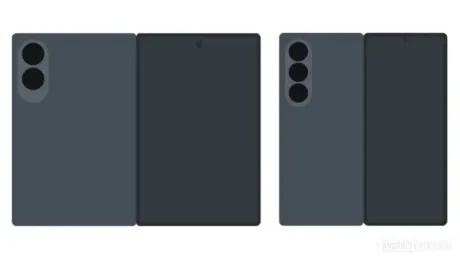 Designul noului Galaxy Z Fold8 și Wide Fold, cu un aspect elegant și modern.