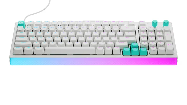 Tastatura G512 X cu iluminare RGB, design modern și personalizabil.