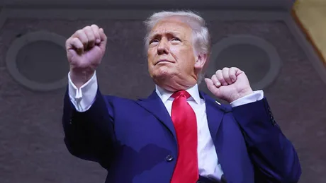 Donald Trump anunță progrese în negocierile cu Iranul pentru uraniu îmbogățit.