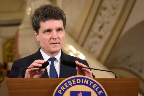 Nicușor Dan discută despre bilanțul economic al României în Uniunea Europeană.