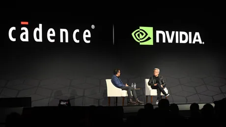 Directorii Cadence și Nvidia discută despre parteneriatul pentru simulări robotice avansate.
