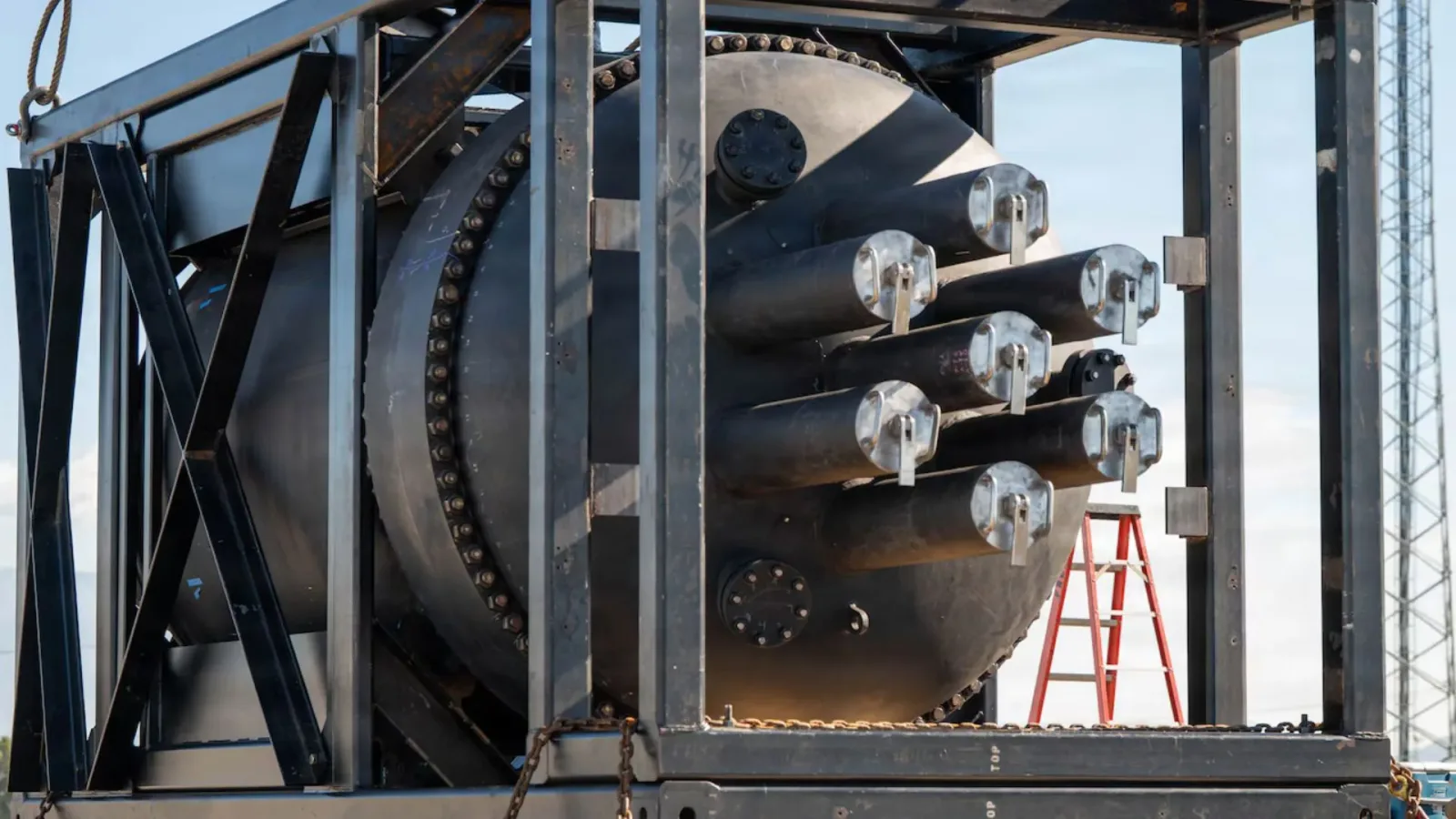 Microreactor nuclear destinat asigurării energiei pentru baze militare.