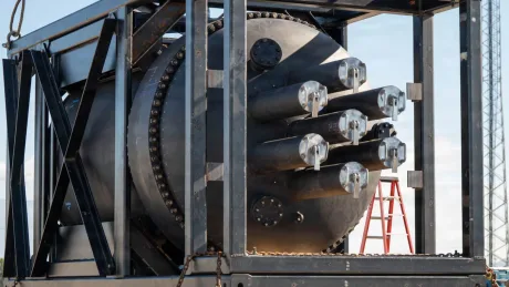 Microreactor nuclear destinat asigurării energiei pentru baze militare.