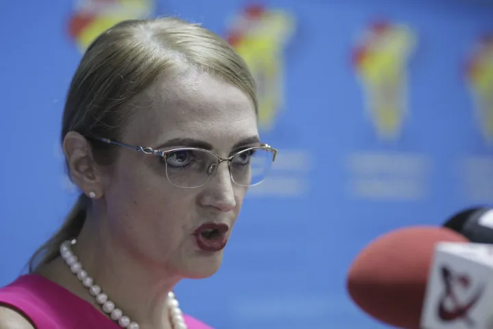 Lia Savonea discutând despre acuzații și apărarea reputației în justiție.