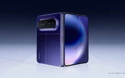 Dispozitiv pliabil Huawei Pura X Max, cu un design modern și specificații avansate.