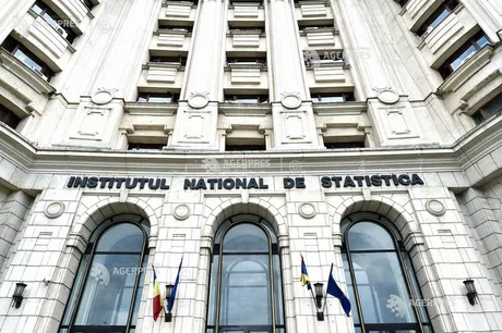 Clădirea Institutului Național de Statistică din România, un simbol al datelor oficiale.