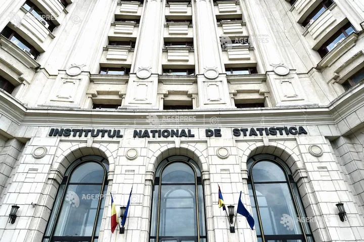 Clădirea Institutului Național de Statistică din România, un simbol al datelor oficiale.