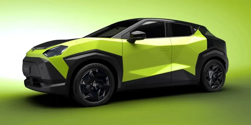 Noul Juke electric are un design futurist și tehnologii avansate.