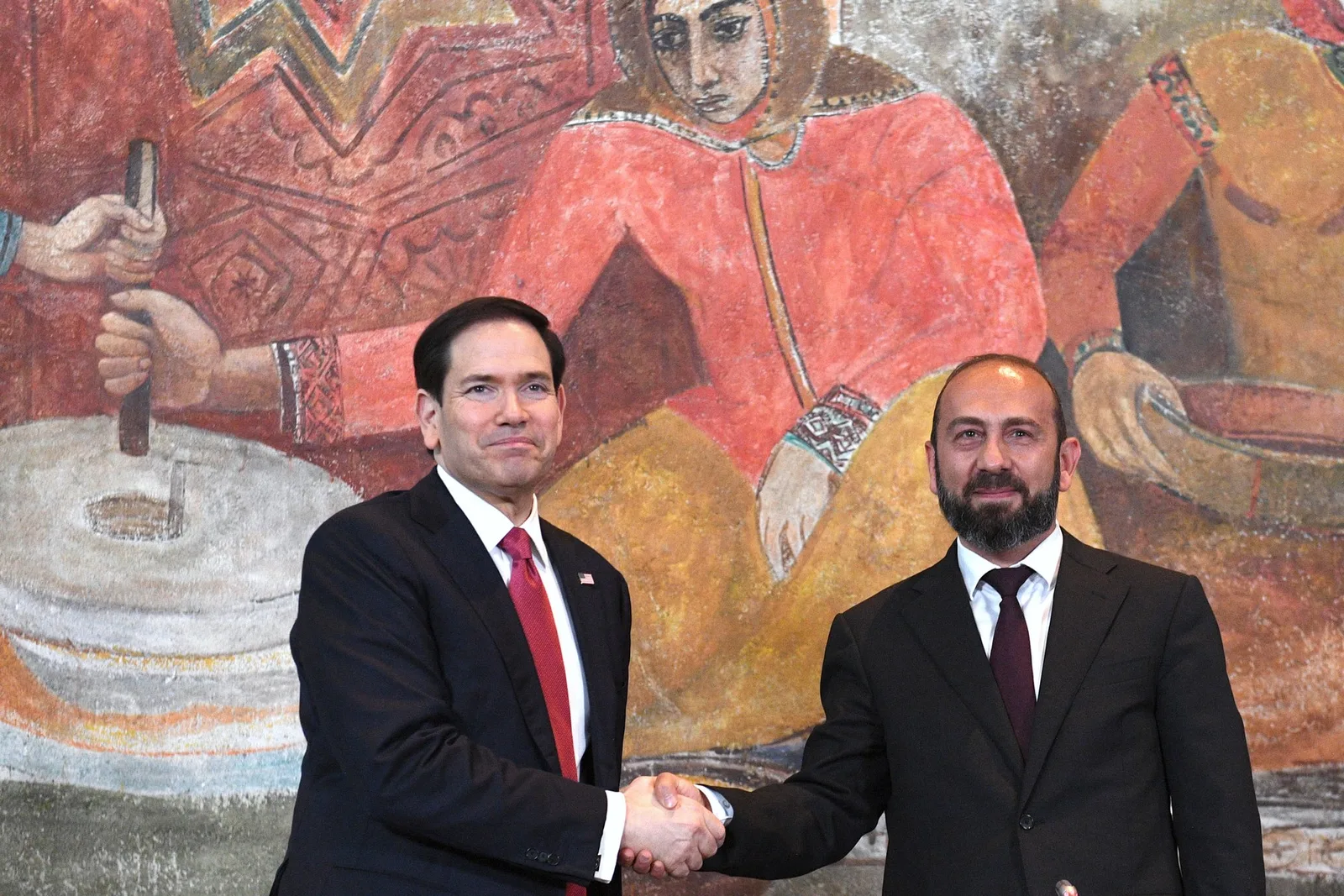 Semnarea acordului de parteneriat strategic între SUA și Armenia la Erevan.