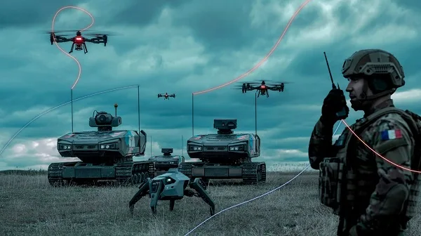 Laboratorul LARIAD din Franța se concentrează pe robotică și inteligență artificială în apărare.