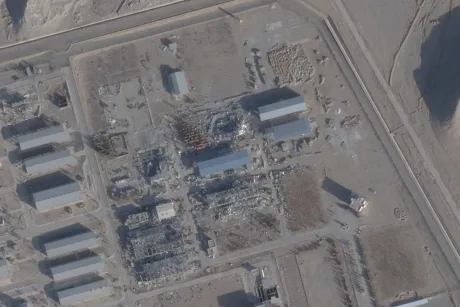 Complexul nuclear de la Isfahan, afectat de conflicte recente.