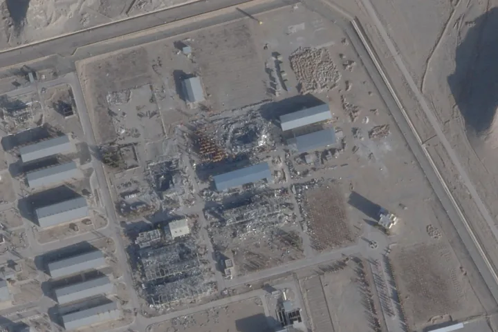 Complexul nuclear de la Isfahan, afectat de conflicte recente.