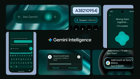 Funcții noi de automatizare în Android cu Gemini Intelligence pentru eficiență sporită.