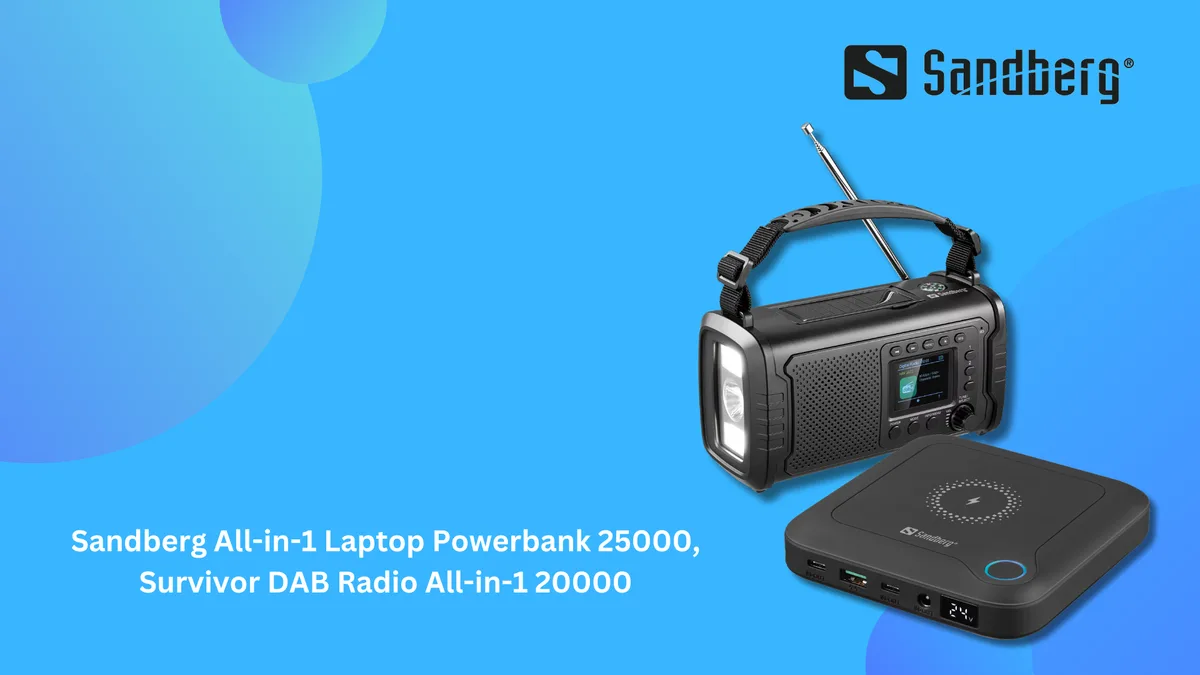 Gadgeturi Sandberg pentru urgențe și mobilitate off-grid.