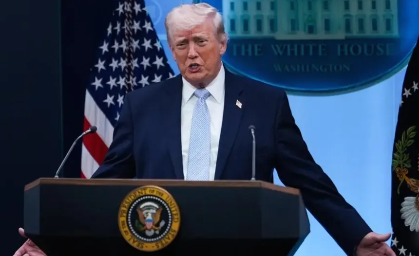 Donald Trump discutând despre implicarea Chinei în negocierile de pace.