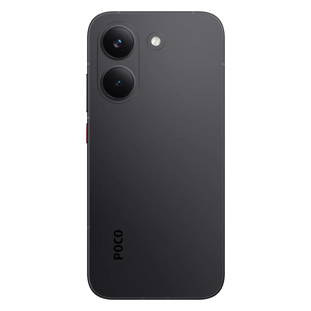 Spatele smartphone-ului POCO X8 Pro, evidențiind designul minimalist.