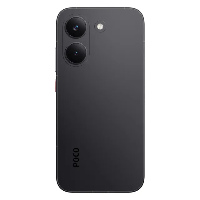 Spatele smartphone-ului POCO X8 Pro, evidențiind designul minimalist.