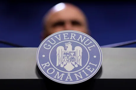 Sigla Guvernului României, simbol al autorității și stabilității politice.