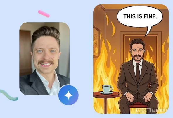 Transformare a unei fotografii într-un meme amuzant.