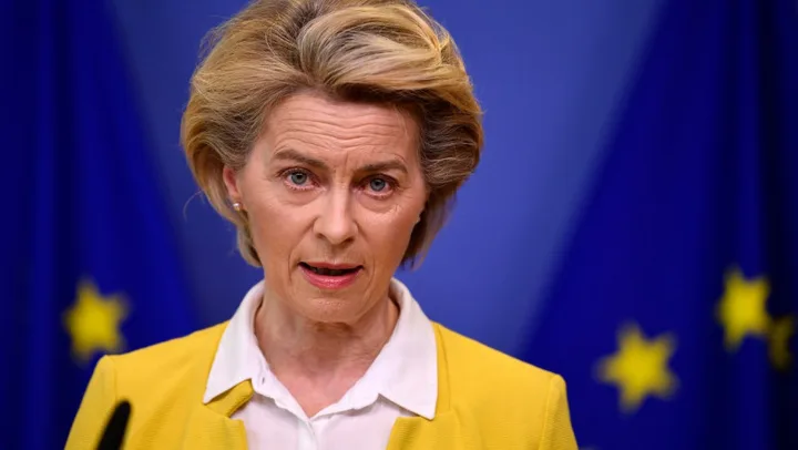 Ursula von der Leyen discută despre criza energetică din Europa.