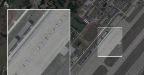 Analiză a mișcărilor armatei americane în Iran folosind inteligența artificială.