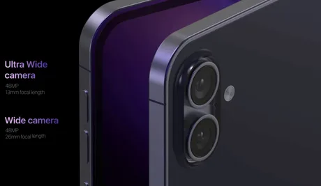 Detalii despre camera duală a conceptului iPhone Fold Ultra.
