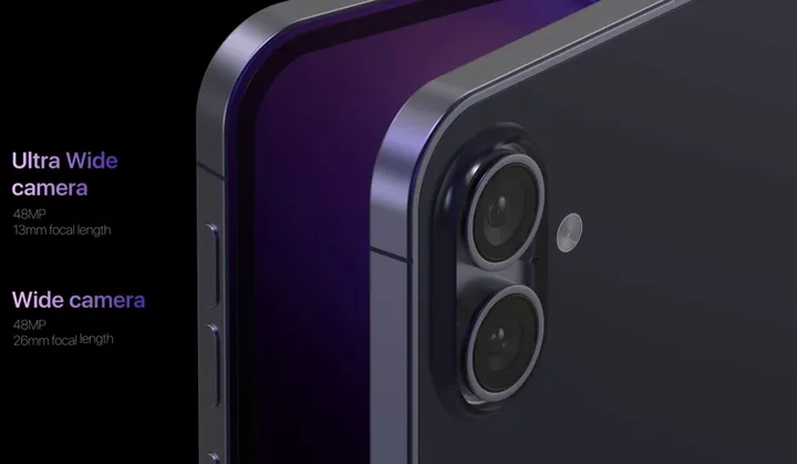 Detalii despre camera duală a conceptului iPhone Fold Ultra.