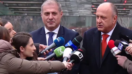 Discuții despre măsurile de relansare economică la Palatul Victoria.