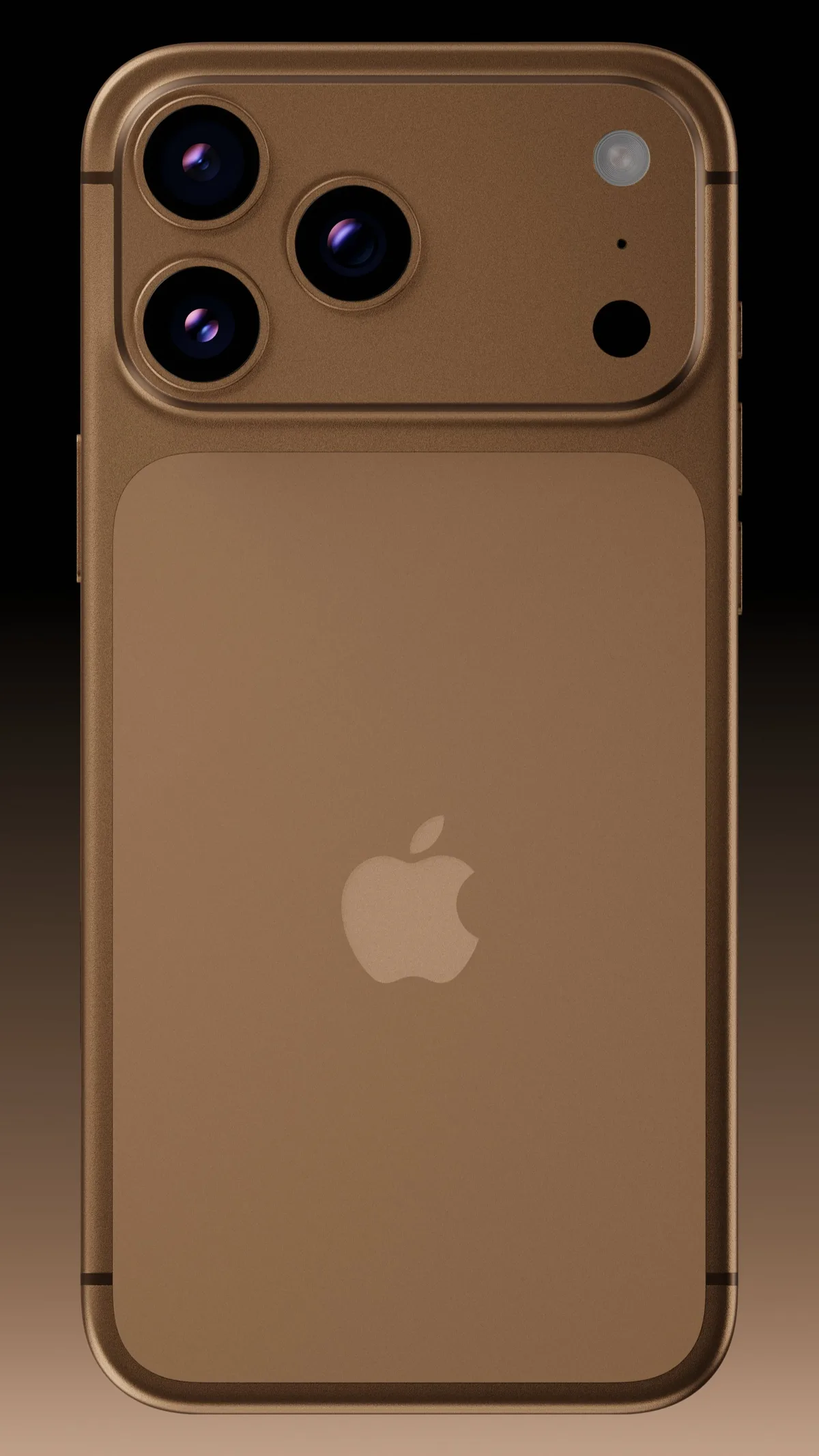 Spatele iPhone 18 Pro cu un nou aranjament al camerelor.