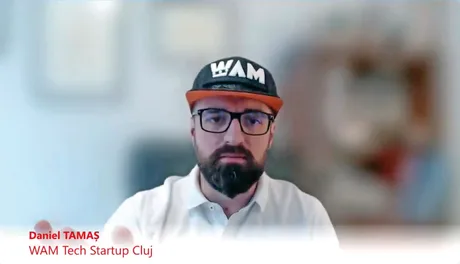Daniel Tămaș discută despre soluții AI pentru modernizarea IT în România.