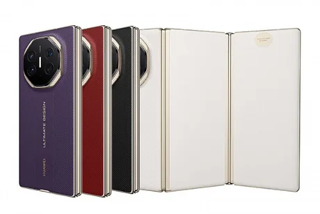 Huawei Mate XT 2 cu design elegant și culori variate, pregătit pentru lansare.