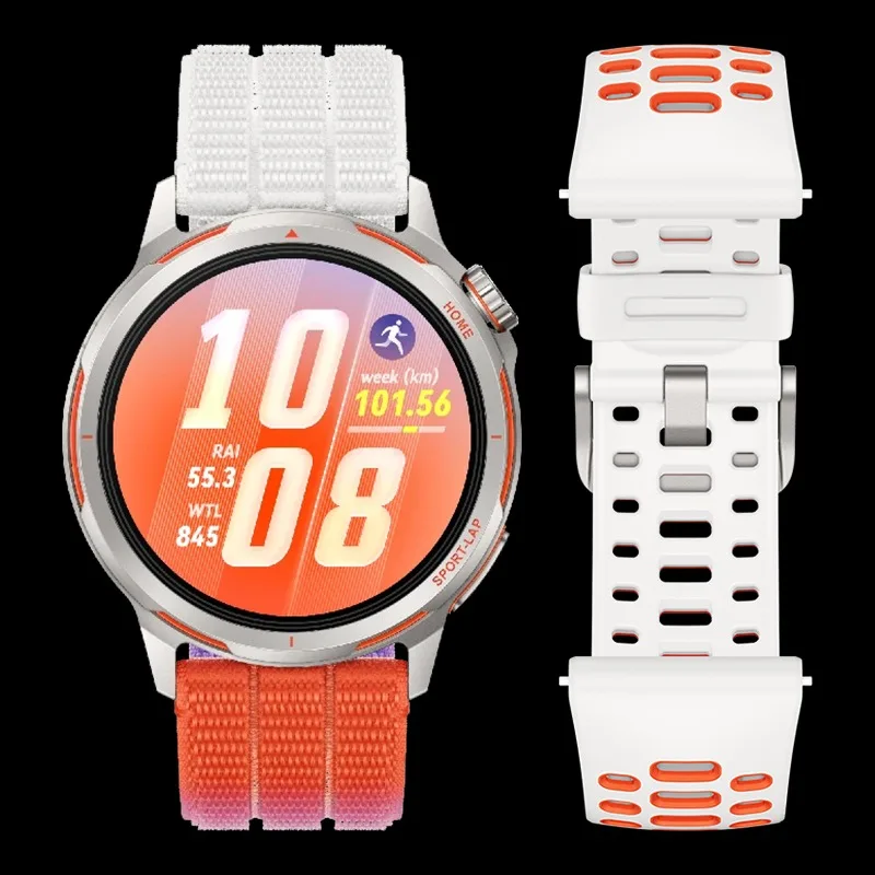 Huawei Watch GT Runner 2 cu ecran AMOLED și curea sport.