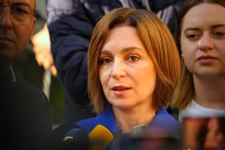 Maia Sandu discută despre sprijinul necesar pentru Ucraina.