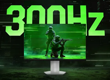Monitor de gaming cu rată de reîmprospătare de 300Hz și rezoluție 1080p.