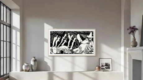 Colecția Moomins aduce arta lui Tove Jansson pe televizoarele Samsung.