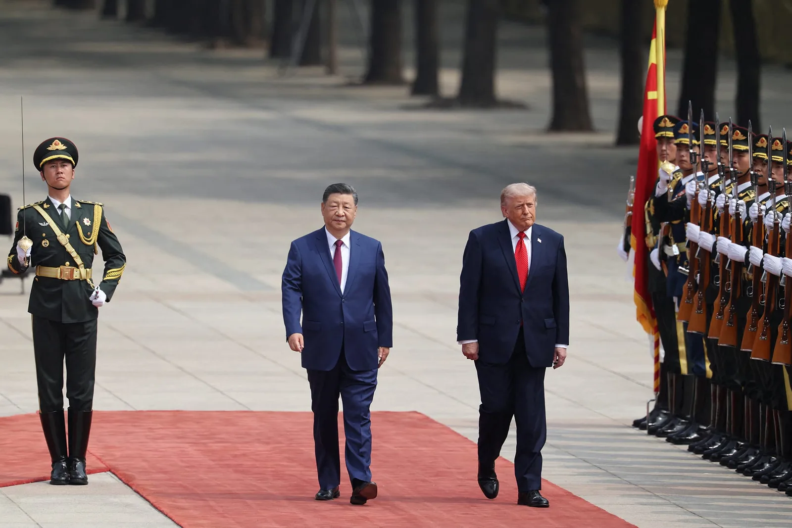 Trump și Xi Jinping discutând despre cooperarea internațională în contextul invaziei Ucrainei.
