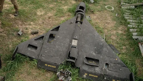 Dronele rusești Shahed prezintă defecte grave în timpul zborului.