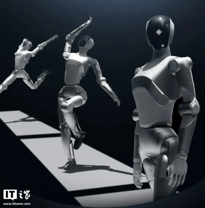 Robot umanoid LimX Luna, cu design modern și funcții avansate.