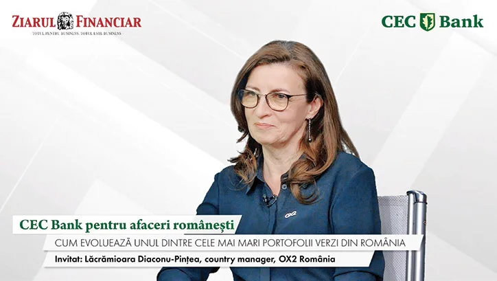 Lăcrămioara Diaconu-Pințea discută despre investițiile în energie verde.