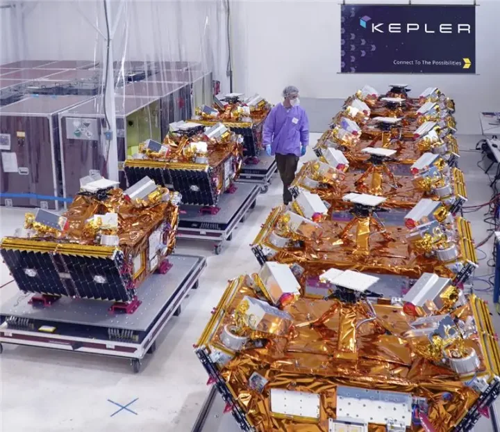 Cluster orbital Kepler Communications cu procesoare Nvidia Orin pentru procesare de date în spațiu.